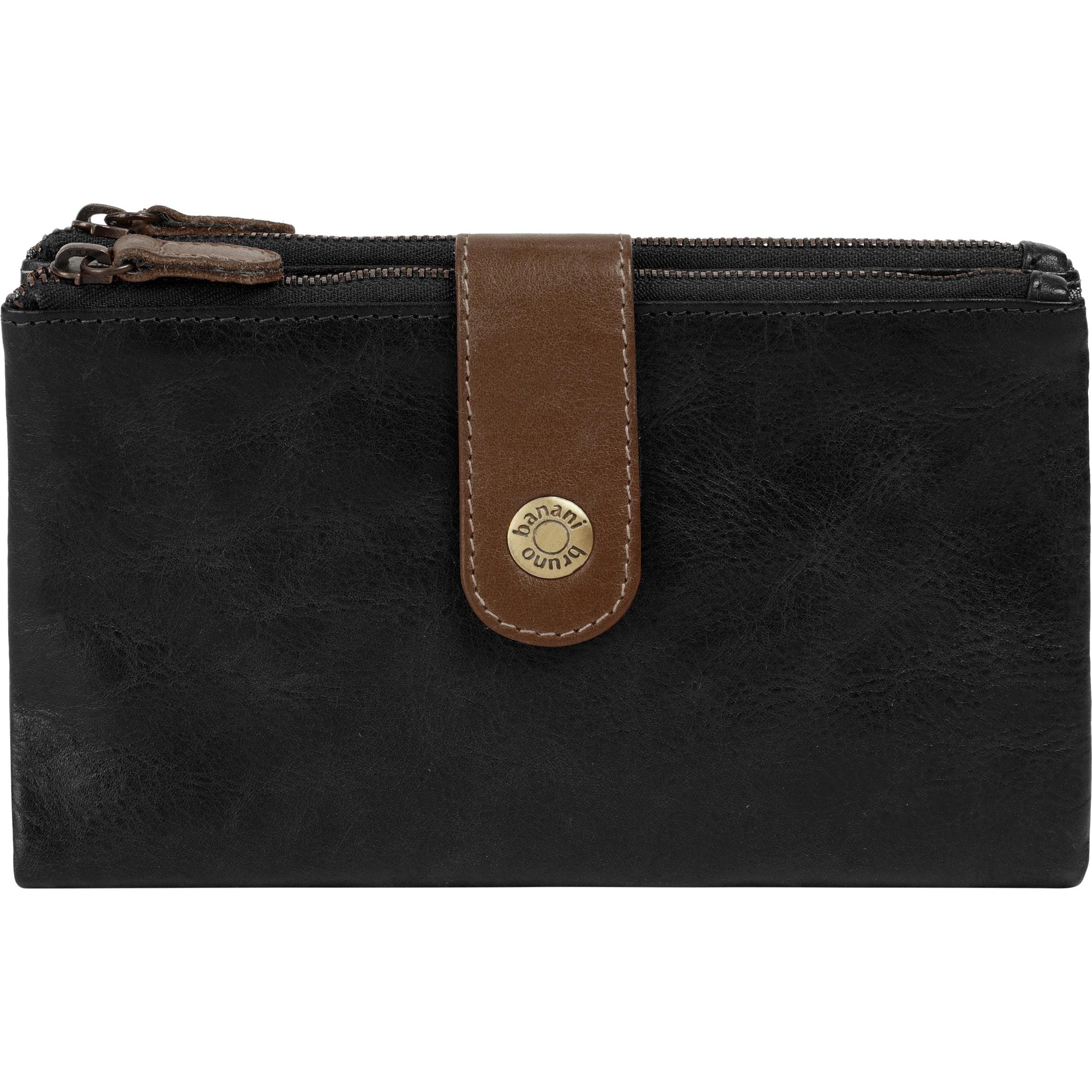 Bruno Banani, Portemonnaie, Geldbörse, Schwarz