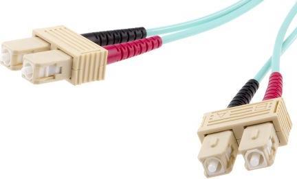 Produktbild RS PRO Patchcord Multimode SC - SC Aqua 3m (3 m)