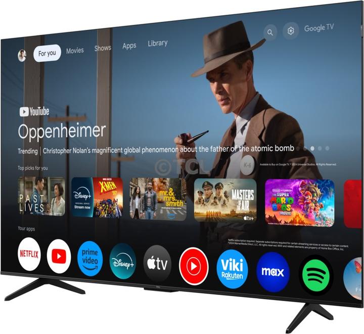 Immagine prodotto TCL P79K 65P79K Fernseher 165 1 cm (65 ) 4K Ultra HD Smart-TV WLAN Metallisch 430 cd/m2 (65", QLED, 4K)