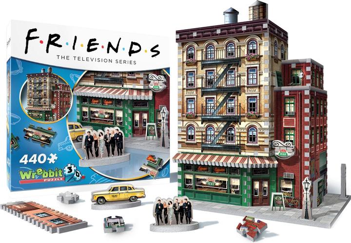 Image du produit Wrebbit 3D Amis : Central Perk (440 pièces)