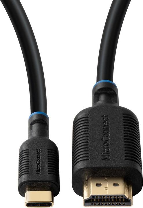 Produktbild MicroConnect HDMI (Typ A) — USB C (5 m, USB Typ C, HDMI, 2.0)