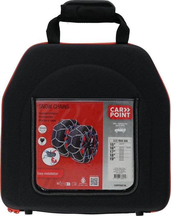 Produktbild Carpoint Autopunkt Schneeketten RVX-2445 16mm