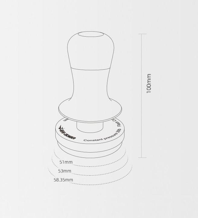 Actual product image MHW 3Bomber Flash Tamper