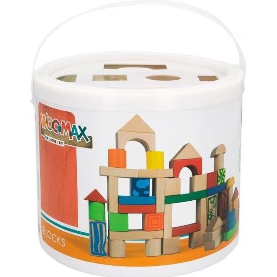 Woomax Dose mit Bauklötzen Colorbaby (50 pcs) (39357754)