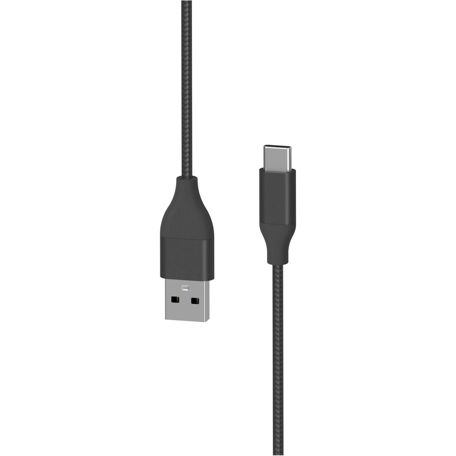 Xlayer PREMIUM Metallic Cable USB to Type-C 1,5m Black (1.50 m, USB 2.0), USB Kabel