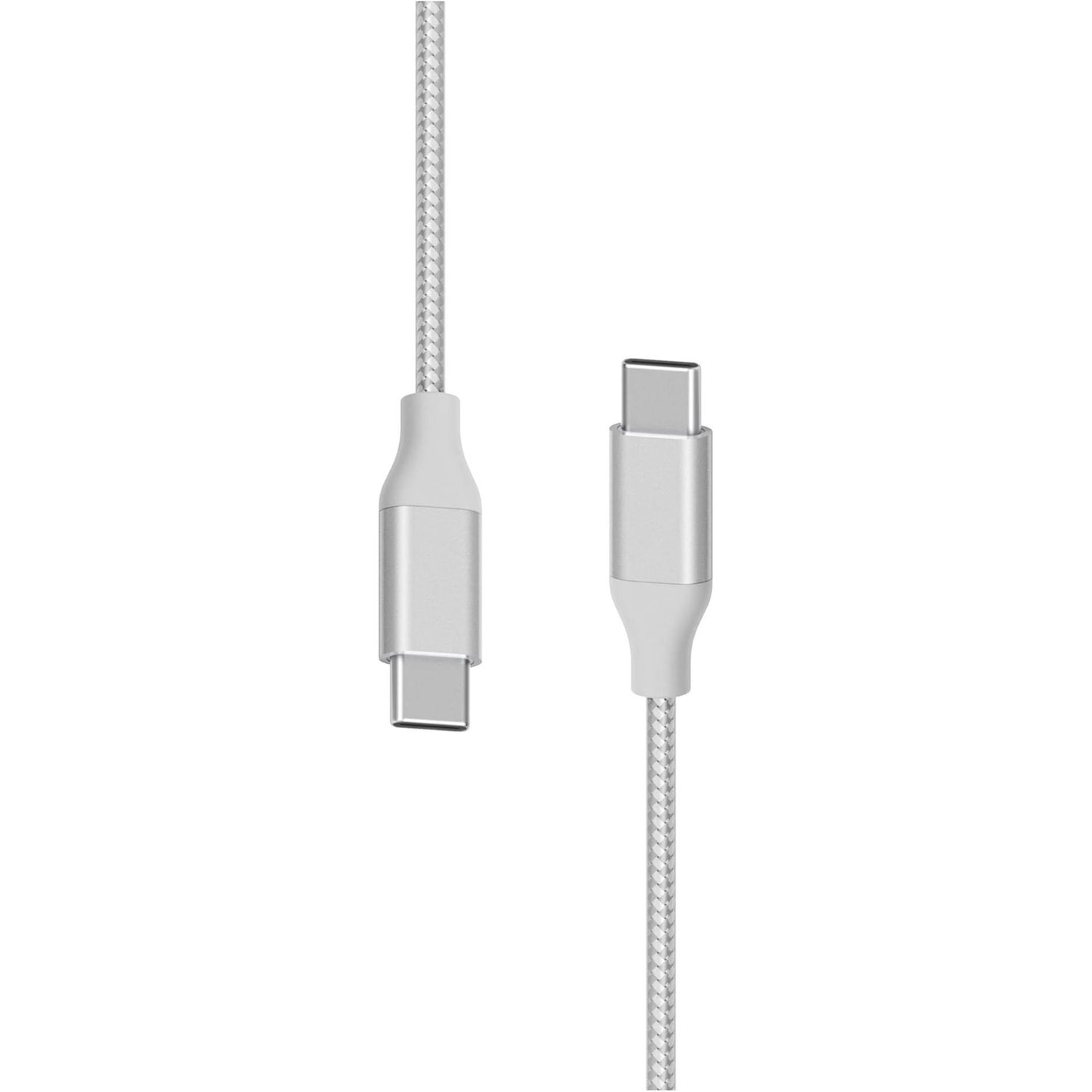 Xlayer PREMIUM Metallic Cable USB-C to Type-C 1,5m Silver (1.50 m, USB 2.0), USB Kabel