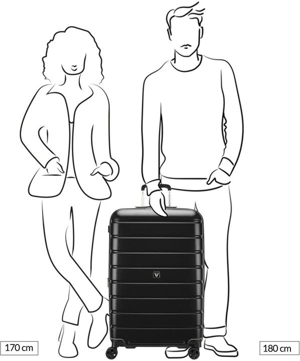 Produktbild Roncato Relife 4 Rollen Trolley 78 cm mit Dehnfalte (110 l)