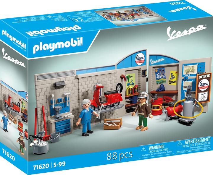 Playmobil 60s Vespa workshop (71620)