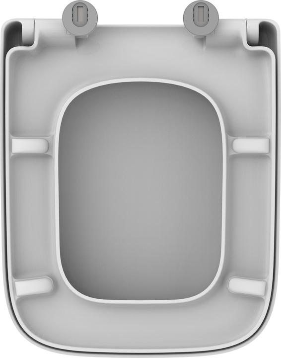 Produktbild Schütte WC Sitz Duroplast WC-Sitz WHITE E-Form PRO 4 Geberit Renova Plan Absenkautomatik 82820 Weiss