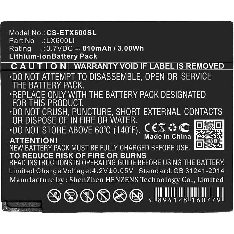 CoreParts Battery for Wireless Headset, Kopfhörer Ersatzteile, Grau