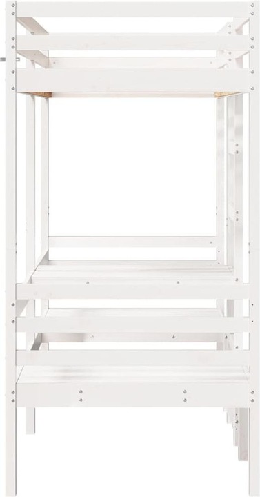 Image du produit VidaXL Lit superposé avec bureau & chaises (90 x 200 cm)