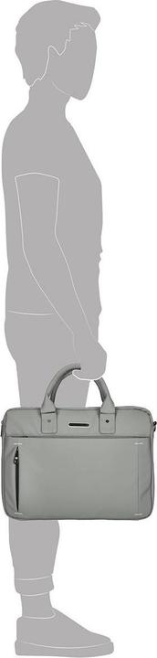 Productafbeelding Enrico Benetti Laptoptas / Werktas - 17 inch - Northern - Grijs (17")