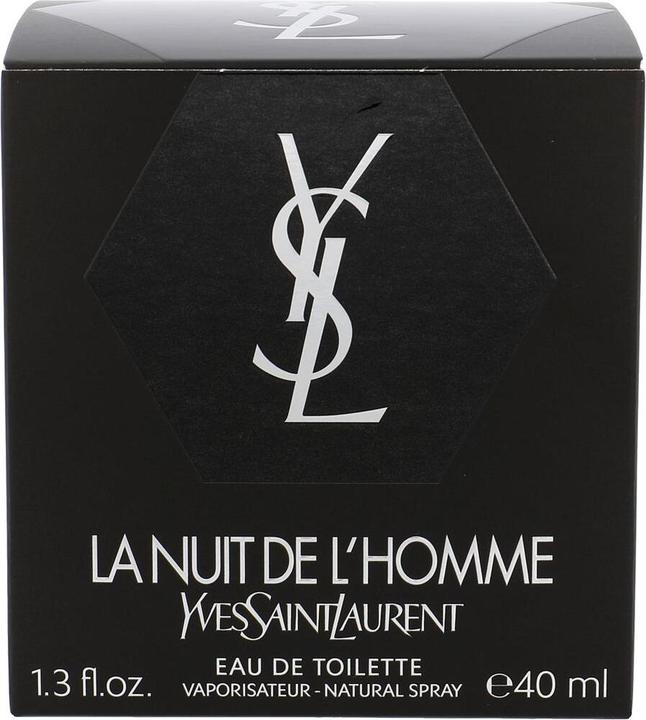 Actual product image Yves Saint Laurent La Nuit De L'Homme - Eau de Toilette (Eau de toilette, 40 ml)