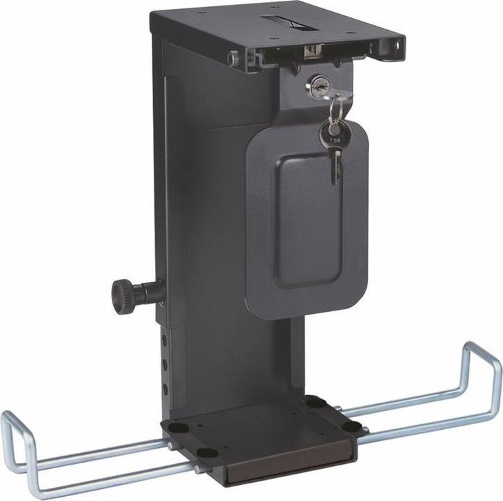 Image du produit Neomounts CPU-D075BLACK/LK Support de calculatrice Hauteur 20 à 36cm 7,87 à 14,17 pouces Largeur 5 à 10cm