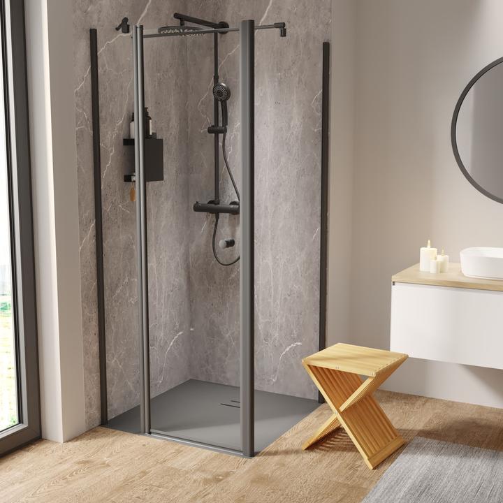 Produktbild Schulte Duschhocker Bambus ergonomisch (130 kg)