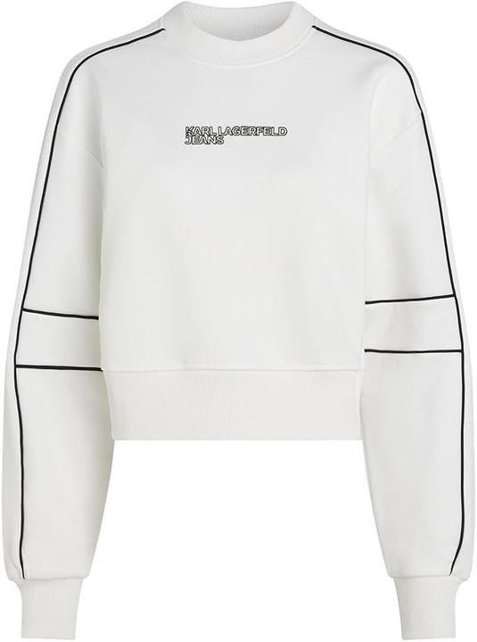 Produktbild Karl Lagerfeld Relaxed Crop Piping Sweat mit entspannter Passform (M)