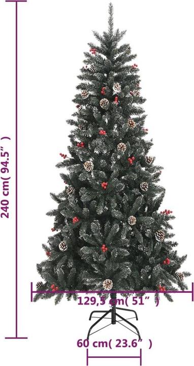 Produktbild vidaXL Weihnachtsbaum (240 cm)