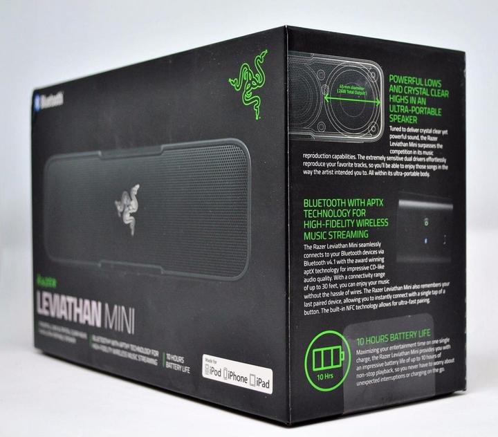 Image du produit Razer Leviathan Mini (10 h, Fonctionnement sur batterie)