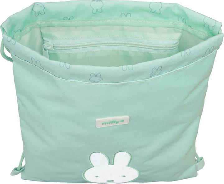 Immagine prodotto Smiffys Borsa zaino con cinghie Miffy Menta menta 26 x 34 x 1 cm (3 l)
