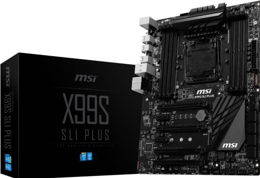 Actual product image MSI X99s Sli Plus (LGA 2011-v3, Intel X99, ATX)