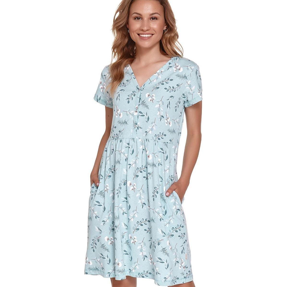 Doctor Nap, Pyjama, Nachthemd, Blau, (XL)
