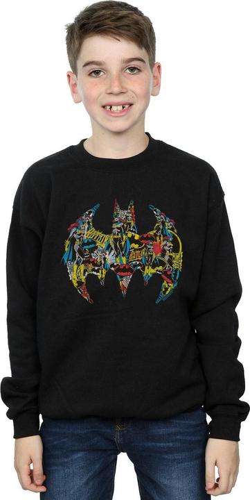 Produktbild Batman Batgirl Logo Collage Sweatshirt Jungen (152, 158)