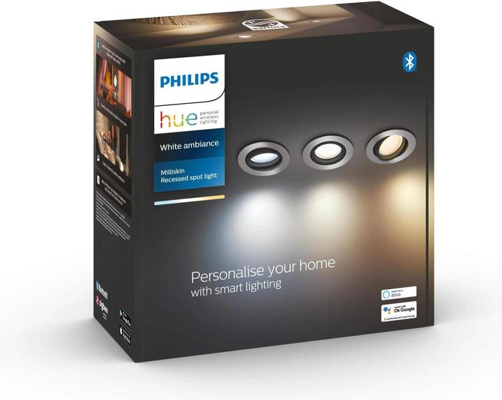 Produktbild Philips Hue White Ambiance Milliskin (1050 lm, GU10)
