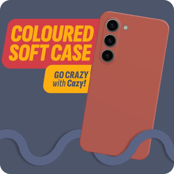 Produktbild Cazy Silikon Hülle Kompatibel mit Samsung Galaxy S23 - Soft TPU Schutz - (Samsung Galaxy S23)