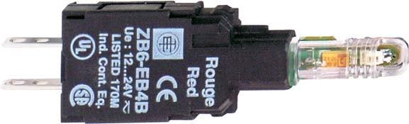 Produktbild Schneider Electric Leuchtmeldergehäuse 230/240V rot