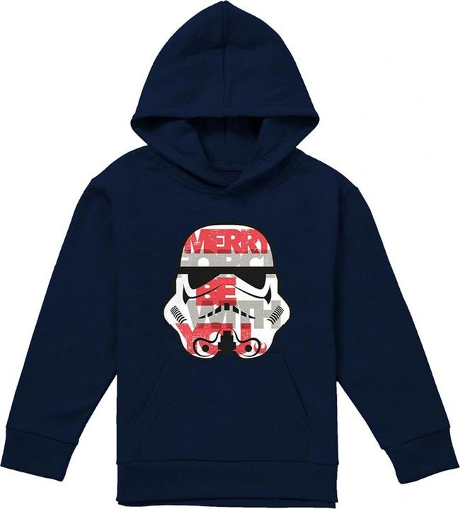 Produktbild Star Wars Merry Force Be With You Kapuzenpullover weihnachtliches Design (128)