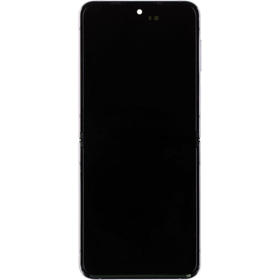 Samsung LCD display + Touch Unit + Front Cover F721 Galaxy Z Flip 4 5G Bora Purple (Service Pack) (D