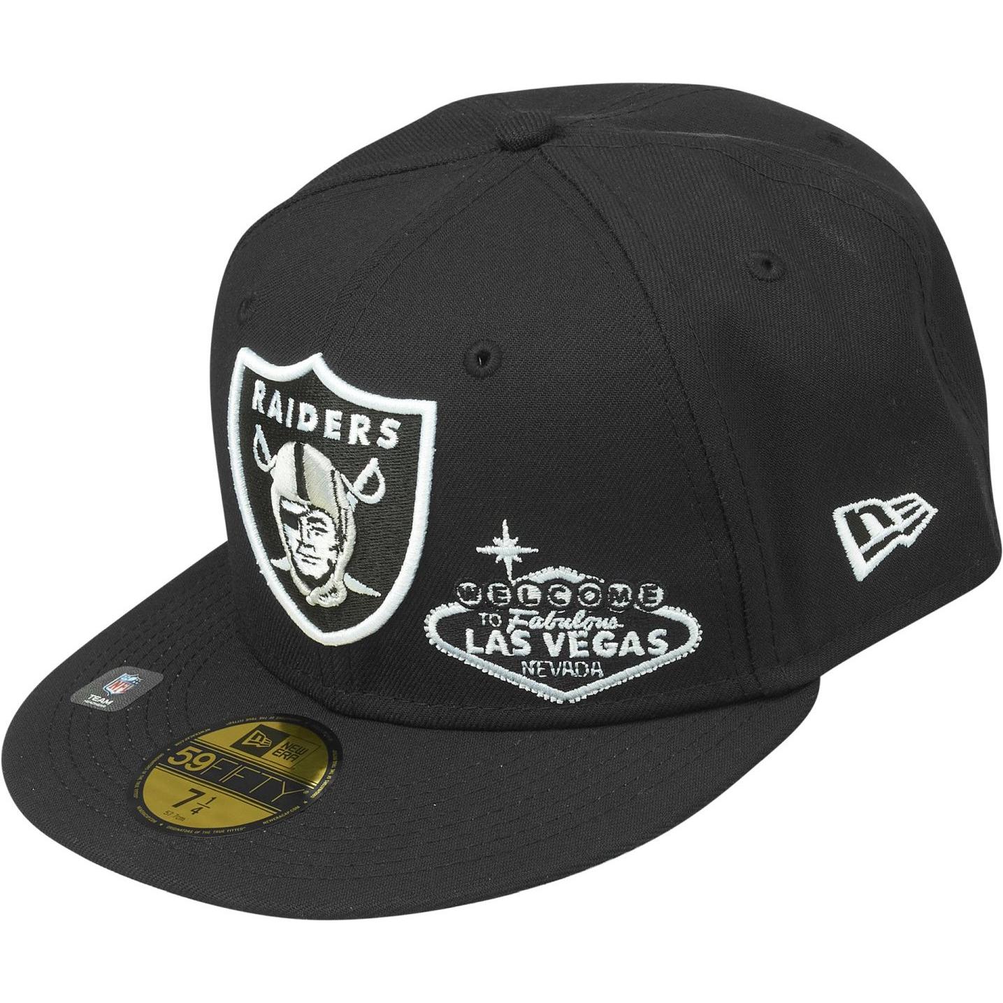 Thumbnail - New Era, Herren, Cap, 59Fifty Cap - NFL CITY Las Vegas Raiders - 7 1/4, Schwarz, (7 1/4)