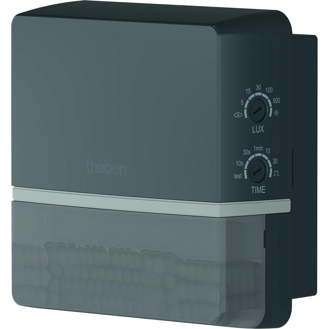 Theben, Rilevatore di movimento, TECTA D180 AN Rilevatore di movimento a parete da 180?? 14 m antracite (14 m)