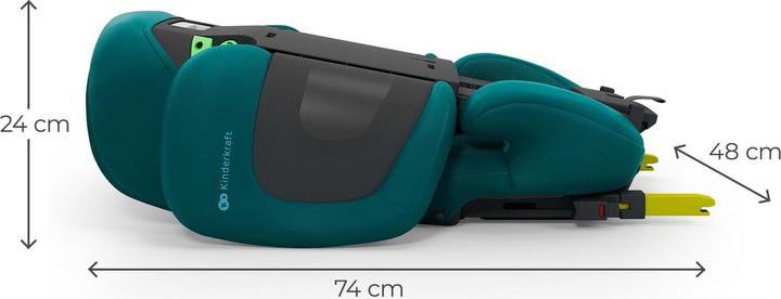 Produktbild KinderKraft Autositz XPAND 2 PRO i-Size GRÜN (Kindersitz, ECE R129/i-Size Norm)