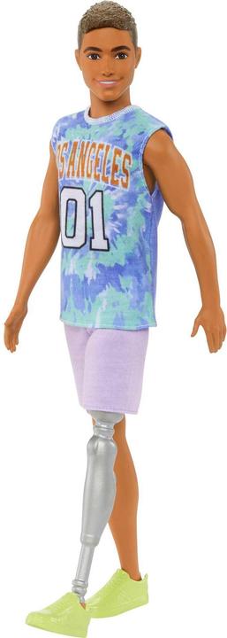 Productafbeelding Barbie Fashionista Ken pop met prothese in sportlook