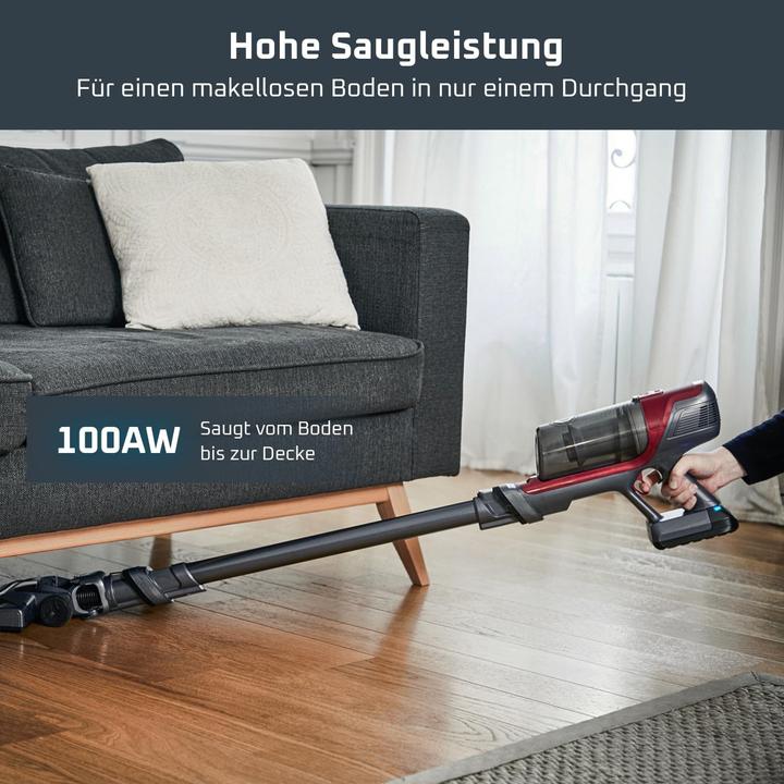 Actual product image Rowenta X-Pert 6.60 Animal cordless hoover (RH6878), black/red