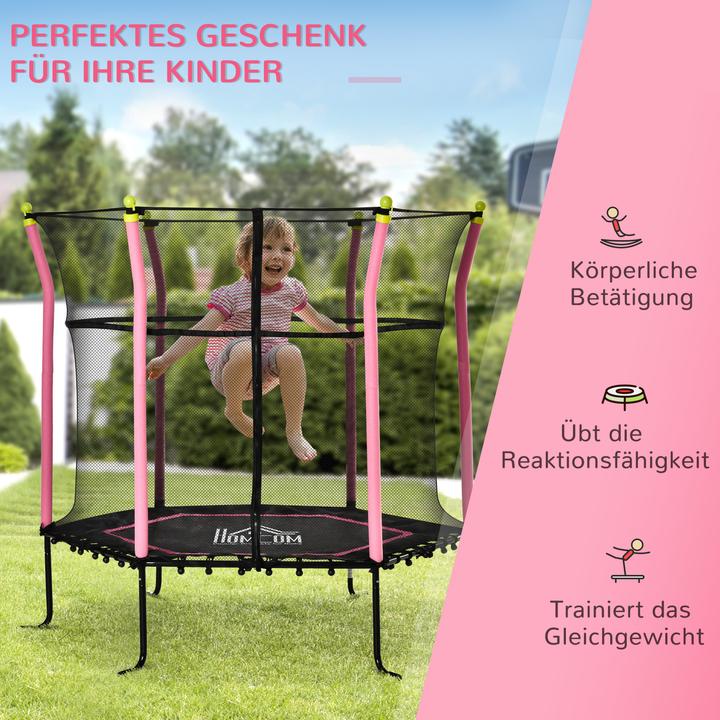 Produktbild Homcom Trampolin mit Sicherheitsnetz (162 cm)