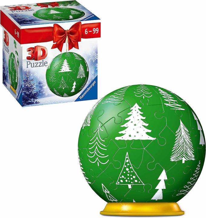 Ravensburger Puzzle Ball Christmas Ball Fir Tree (54 pieces)