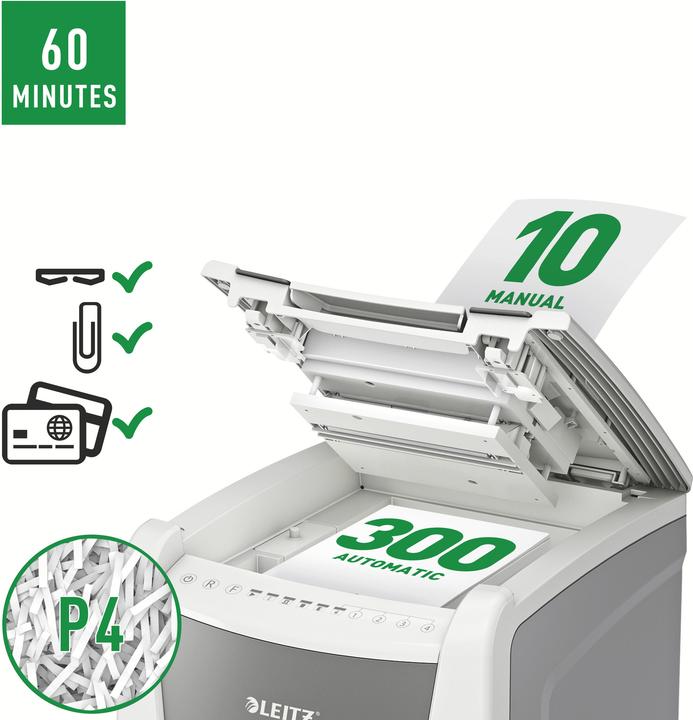 Produktbild Leitz IQ Autofeed Office 300 (Partikelschnitt)