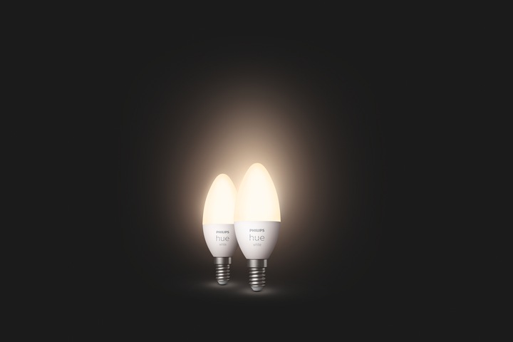 Productafbeelding Philips Hue Hue Wit BT (E14, 5.50 W, 470 lm, 2 x, F)