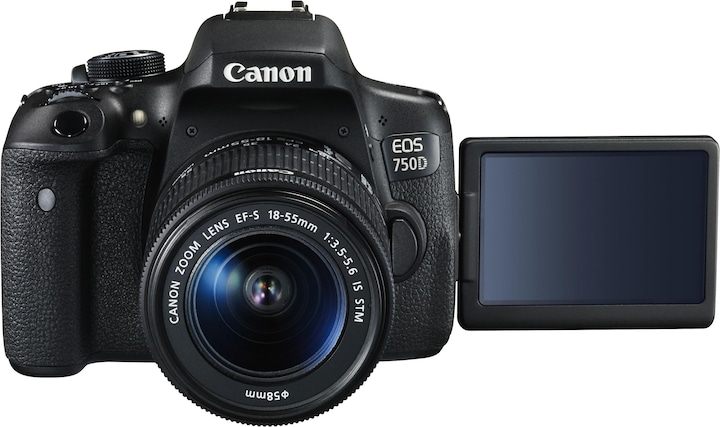 Canon EOS 750D Kit (24.20 Mpx, APS-C / DX)