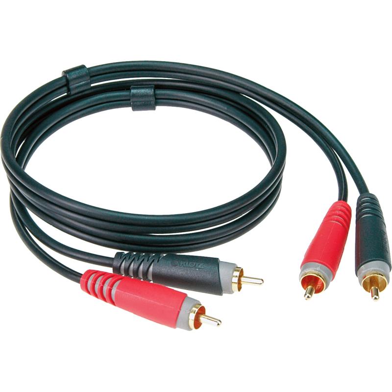 Thumbnail - Klotz Kabel AT-CC0300 Cinch-Cinch 3m (3 m), Audio Kabel