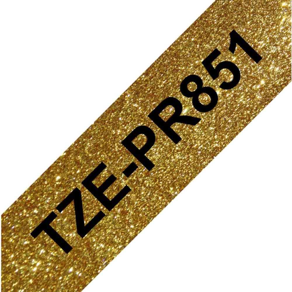 Brother, Beschriftungsband, P-Touch (2.40 cm, Schwarz)