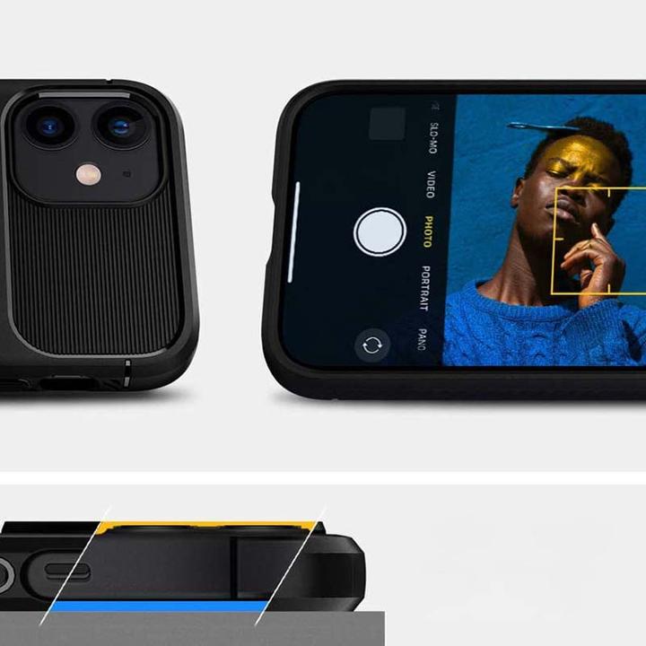 Actual product image Spigen Rugged Armor (Apple iPhone 12 Pro, Apple iPhone 12)