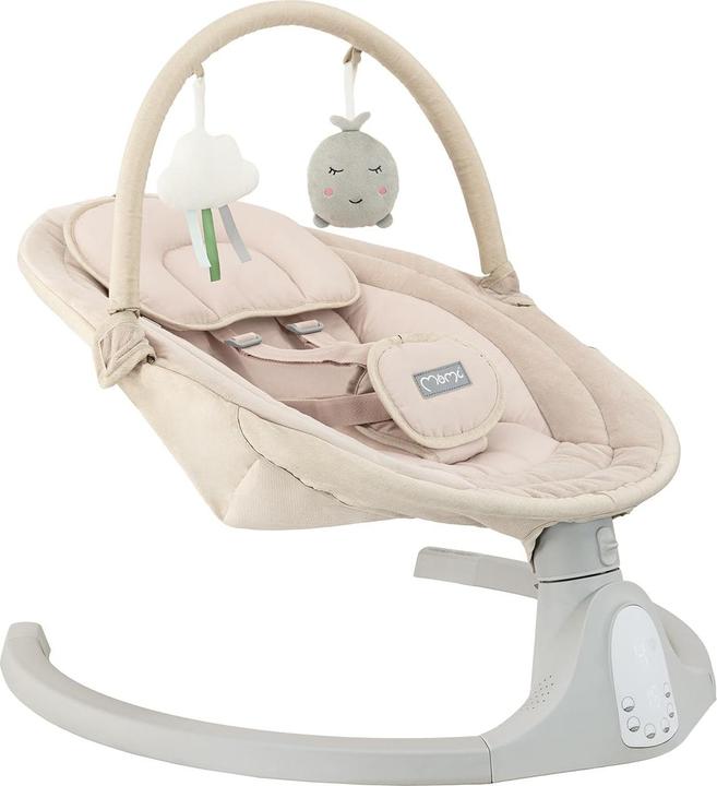 MoMi Babywippe mit LED-Display & Fernbedienung