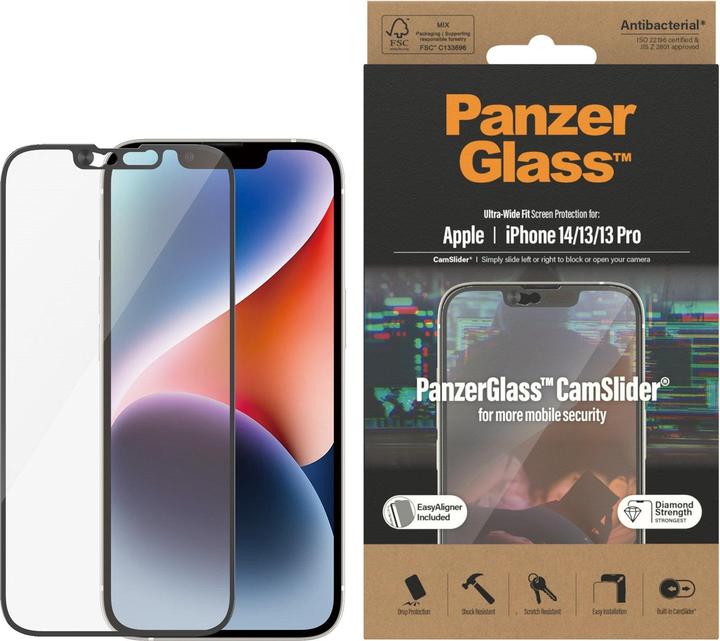 Actual product image PanzerGlass Ultra-Wide Fit (1 Piece, Apple iPhone 13)