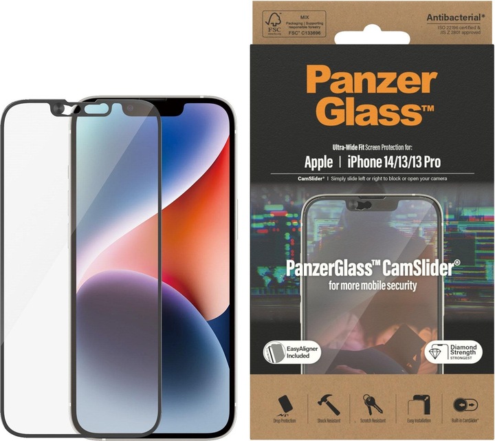 Produktbild PanzerGlass Ultra-Wide Fit (1 Stück, Apple iPhone 13)