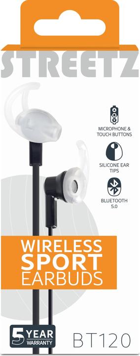 Actual product image Streetz BT120 (No noise cancellation, 3 h, Wireless)