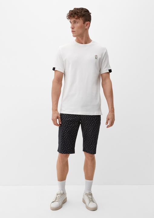 Produktbild s.Oliver Bermuda Slim: Bermuda mit Allover-Print (32)