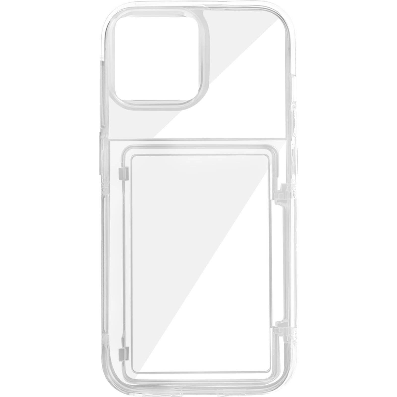 Forcell Crystal Pocket Case Series (Apple iPhone 15), Smartphone Hülle, Transparent